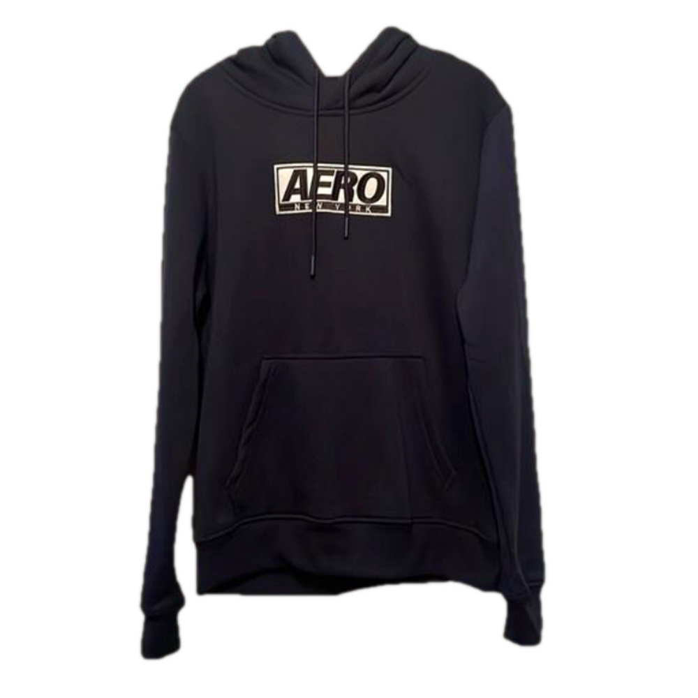 NWT AEROPOSTALE HOODED SWEATSHIRT BLUE SIZE M